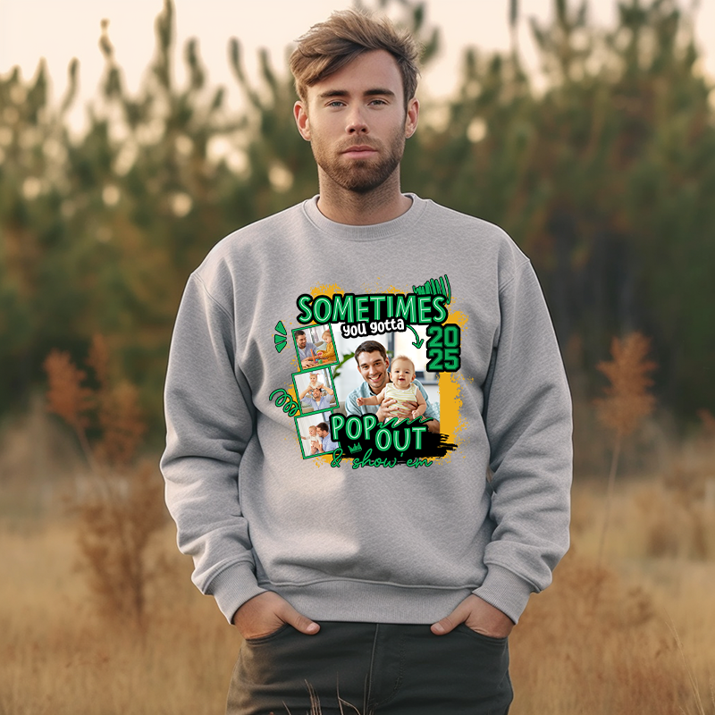 Custom Father’s Day Apparel – Hoodie, Tee & Sweatshirt with Name – Perfect Dad Gift