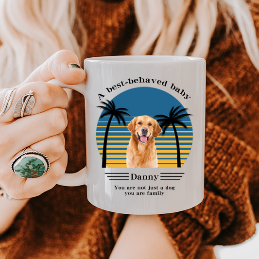 Personalized Photo Dog Coffee Mug CA26555