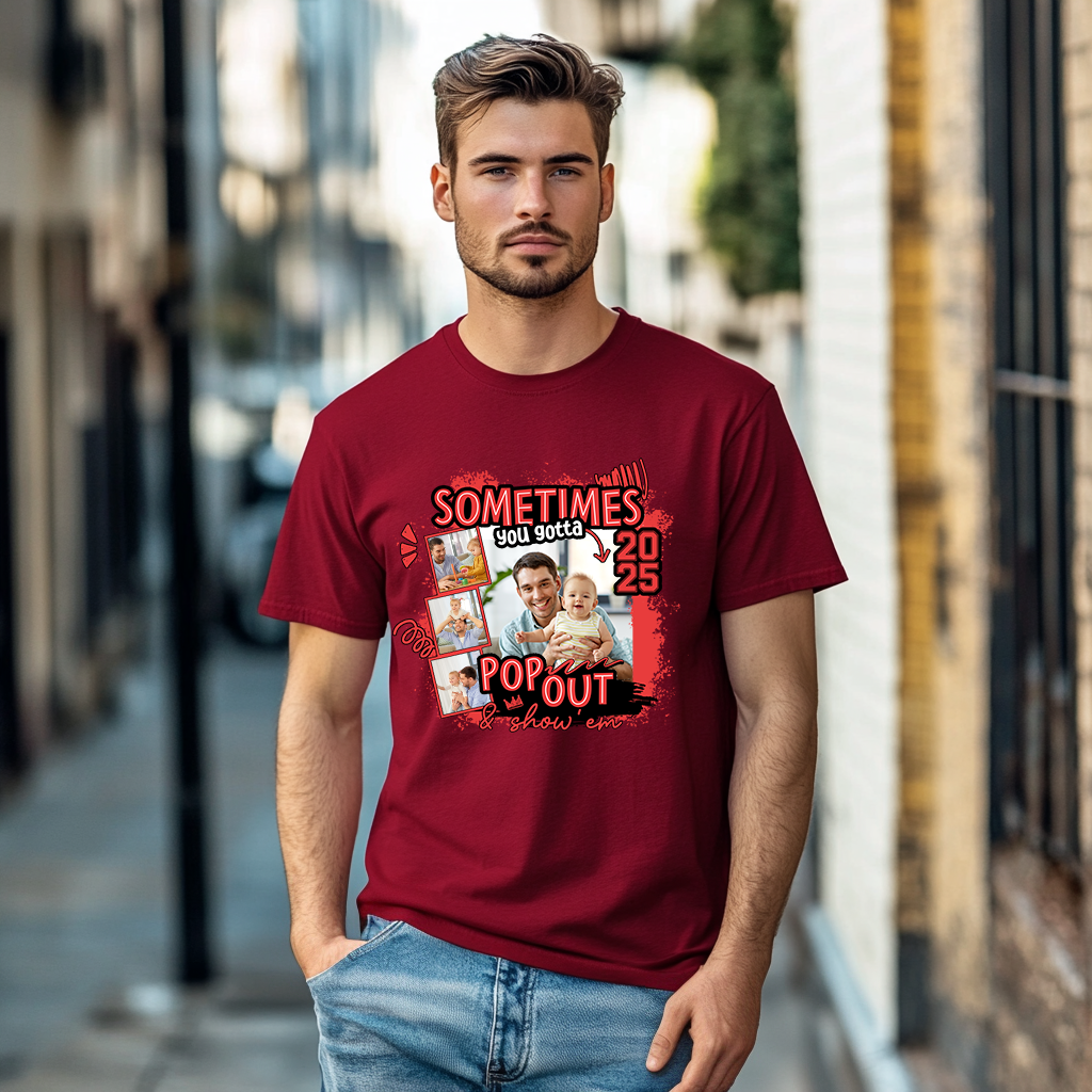 Custom Father’s Day Apparel – Hoodie, Tee & Sweatshirt with Name – Perfect Dad Gift