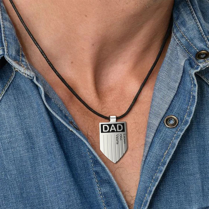 Father's Day Gift-Personalized Names Necklace