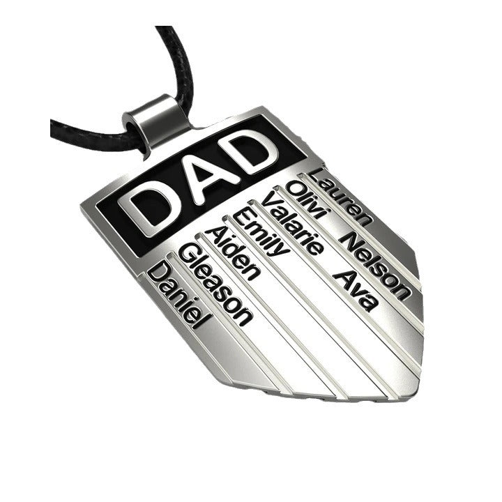 Father's Day Gift-Personalized Names Necklace