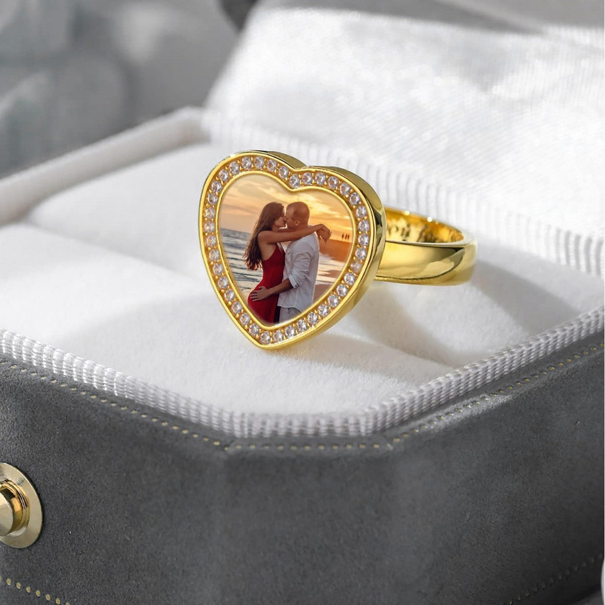 Personalized Custom Engraved Ring Jewelry Gift for Her Statement