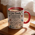 Family Personalized Custom 3D Inflated Effect Printed Mug - Gift For Family Members