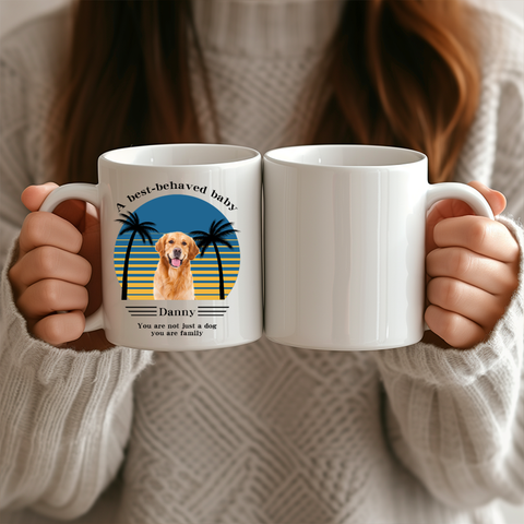Personalized Photo Dog Coffee Mug CA26555