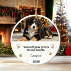 Personalized Pet Memorial Christmas Ornament,Custom Photo Dog Cat Ornament For Pet Lovers
