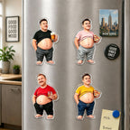 Custom Funny Photo Fart Squishy Fridge Magnet