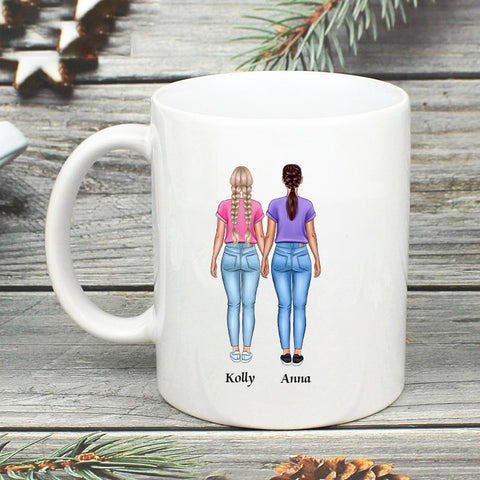 To My Sister Personalized Mugs