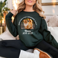 Personalized Vintage Pet Photo With Name Cotton Sweatshirt For Dog Mom Gift Custom Cat