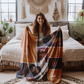 Personalized  Soft Fleece Sherpa Pet & Family Portrait Handmade Home Decor photo collage Custom Photo Blanket