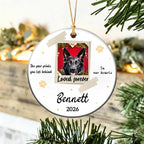 Custom Dog Cat Photo Ornament,Personalized Memorial Christmas Ornament For Pet Lovers,Dad,Mom