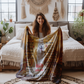 Custom Photo Memorial  Luxury Throw Blanket  For Personalized Loss Of Pet Gift