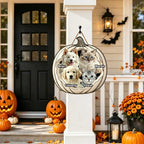 Your Pets Are Ready For Halloween,Personalized Pet Pumpkin Sign,Home Decor Wooden Door Sign For Halloween Gifts