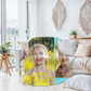 Personalized Picture Soft Plush Sherpa Warm Blanket Home Decor Gifts for Mom Dad Couple Girlfriend Boyfriend Wife Husband