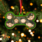 Your Whole Family Belongs On The Christmas Tree | Personalized Family & Pet Christmas Ornament
