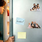 Custom Family Photo Acrylic Fridge Magnet Gift For Family