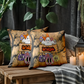Personalized Name Pillow Cushion (Insert Included) Gift For Halloween Festival ,Heartwarming Gift For Family, Mom, Daughters, Sisters