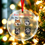 Your Pets Belong On The Christmas Tree-Personalized Pet Christmas Ornament