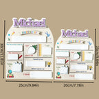 Personalized First Day Of School Sign, 1st Day Of School Sign, Dry Erase School Sign