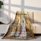 Custom Photo Memorial  Luxury Throw Blanket  For Personalized Loss Of Pet Gift