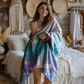Personalized Dancer Yoga Blanket for Girls Cozy Throw with Custom Name and Beautiful Pattern