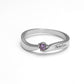 Unique Personalized Jewelry Custom Name Ring with Birthstone