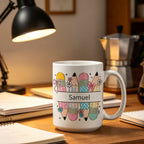 Personalized Name 11OZ/15OZ Mug For Kids Back To School