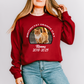 Personalized Vintage Pet Photo With Name Cotton Sweatshirt For Dog Mom Gift Custom Cat