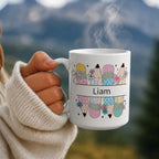 Personalized Name 11OZ/15OZ Mug For Kids Back To School