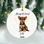 Always Be Loved-A Christmas Ornament for a Pet Who Will Never Be Forgotten-Custom Photo Cernamic Ornament