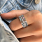 Personalized Zircon Birthstone Ring Jewelry Birthday Mother's Day Gift for Women