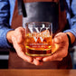 Father's Day Gift-Personalized Engrave Name Whisky Wine Glass Cup Rock Glass