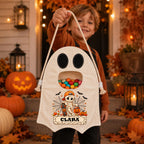 Custom Ghost Bag - Personalized Halloween Gifts For Kids - Spooky Cute Season Is Here