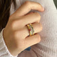 Personalized Custom Name Birthstone Rings For Women, Anniversary Ring Gift for Her