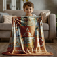Personalized Photo Best Daddy In The World Throw Sherpa Fleece Blanket Home Decor For Father's Day,Birthday Gifts