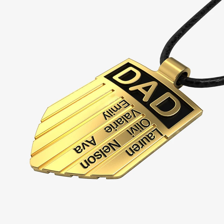 Father's Day Gift-Personalized Names Necklace