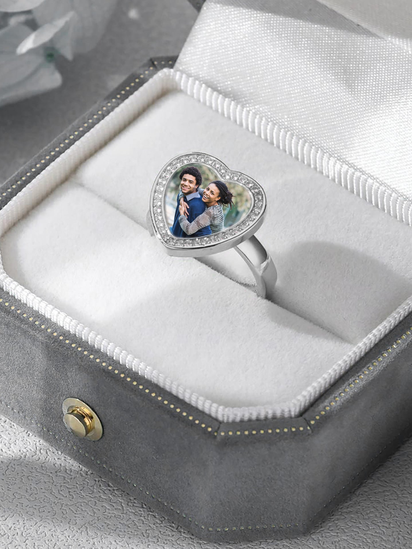 Personalized Custom Engraved Ring Jewelry Gift for Her Statement