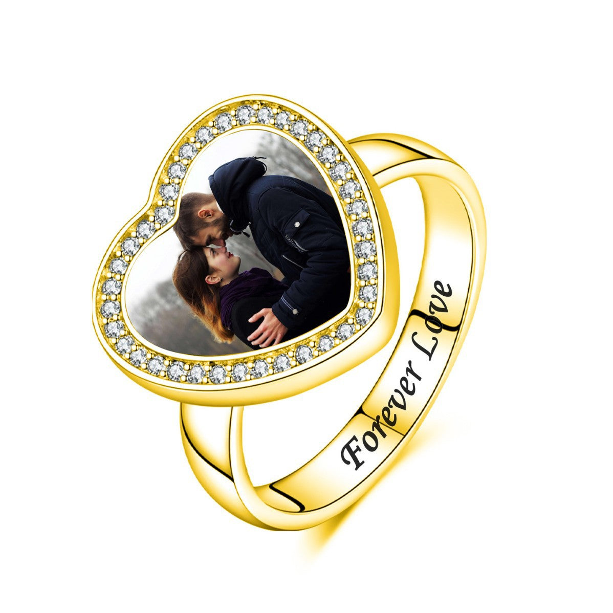 Personalized Custom Engraved Ring Jewelry Gift for Her Statement