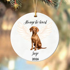 Always Be Loved-A Christmas Ornament for a Pet Who Will Never Be Forgotten-Custom Photo Cernamic Ornament