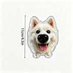 Personalized Funny Dog Nose Fridge Magnet - Custom 3D Squeeze Pet Fridge Magnet, Interactive Kitchen Decor
